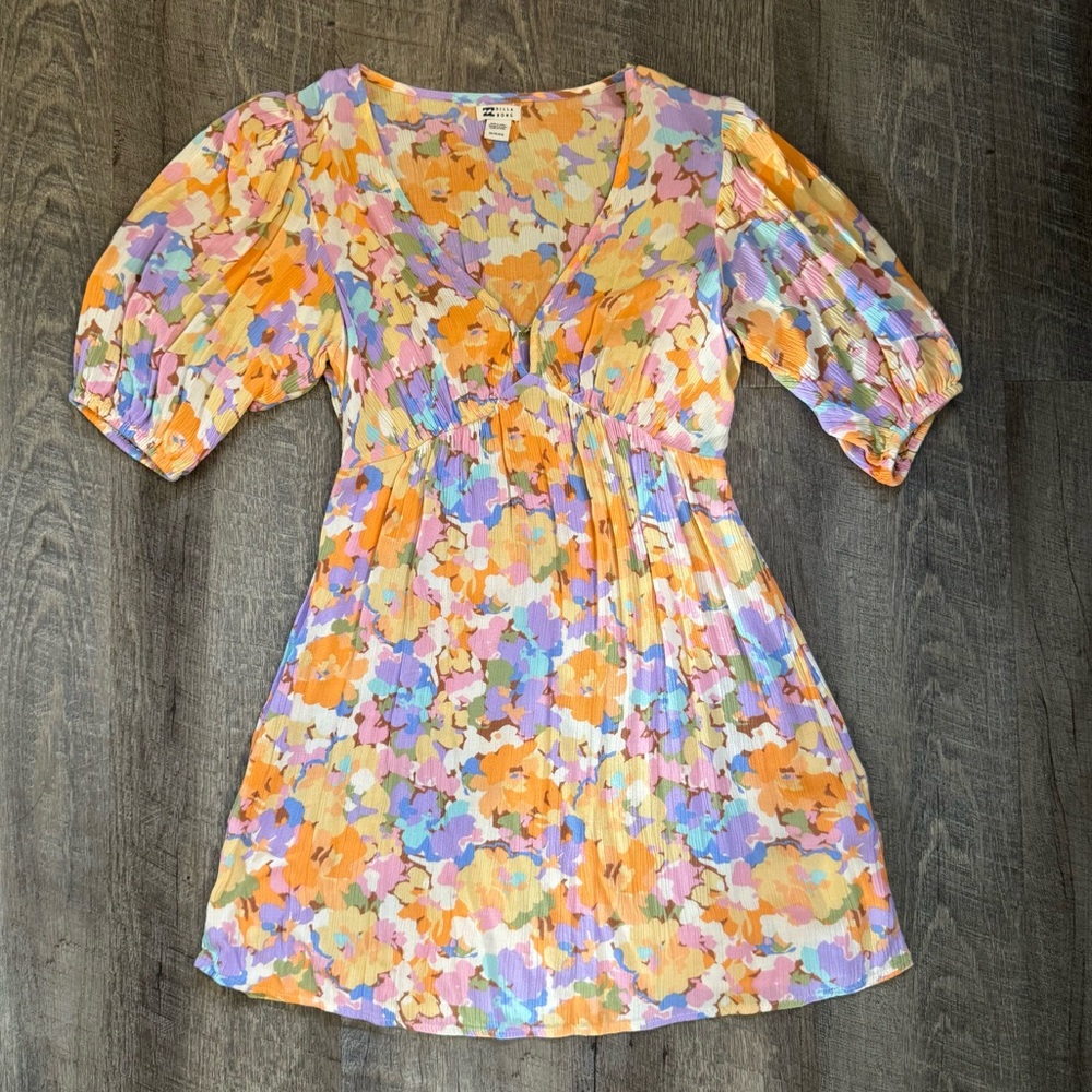 Billabong Floral Mini Dress